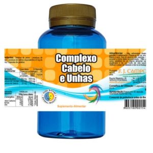 Complexo Cabelo e Unhas – 90 Cápsulas – F. J. Campos