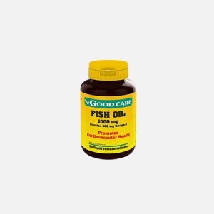 Fish Oil 1000mg – 50 cápsulas – Good Care