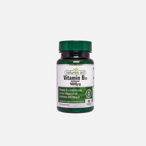 Vitamin B12 1000 MCG 90 Comprimidos – Natures Aid