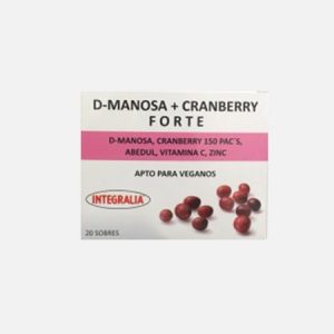 D-Manose + Cranberry Forte – 20 saquetas – Integralia