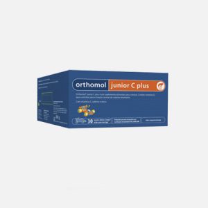 Orthomol junior C Plus sabor tangerina/laranja – 30 porções – Orthomol