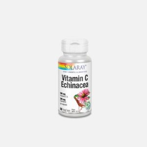 Vitamina C 500mg + Echinacea 300mg – 60 cápsulas – Solaray