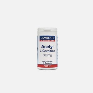 Acetyl L-Carnitine 500mg – 60 comprimidos – Lamber