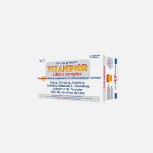 LIBIDO Complex – 60 cápsulas – Vitaminor