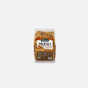 Muesli Integral com Chocolate – 375 g – Salutem