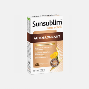 Sunsublim Autobronzeador – 28 cápsulas – Nutreov