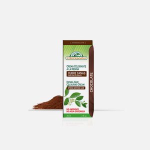 Creme coloração cabelo Henna Chocolate – 60ml – Corpore Sano