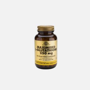 L-Glutatião Maximizado 250 mg – 60 cápsulas – Solgar