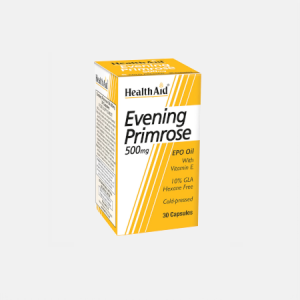 Evening Primrose Oil 500mg – 30 cápsulas – Health Aid