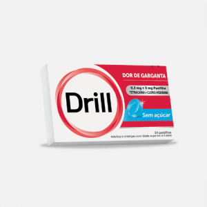 Drill Pastilhas sem açúcar – 24 pastilhas