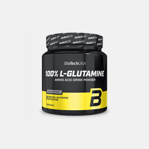 100% L-Glutamine unflavored – 240g – Biotech