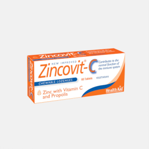 Zincovit C – 60 comprimidos – Health Aid