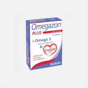 Omegazon Plus CoQ10 – 30 cápsulas – Health Aid