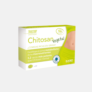 Triestop Chitosan Vegetal – 60 comprimidos – Eladiet