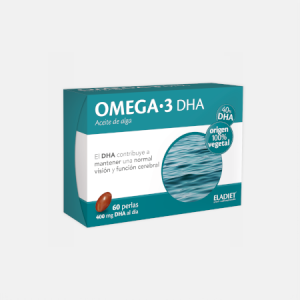 OMEGA 3 DHA óleo de algas – 60 cápsulas – Eladiet