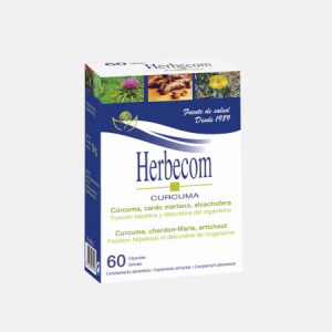 Herbecom Curcuma – 60 cápsulas – Bioserum