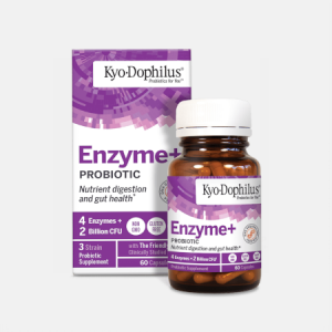 Kyo-Dophilus com Enzimas – 60 cápsulas – Kyolic