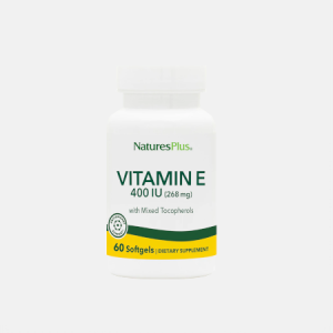 Vitamina E 400 UI – 60 drageias – Natures Plus