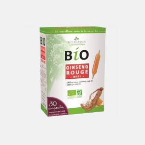 Ginseng Rouge Mel Bio – 30 ampolas – 3 Chênes