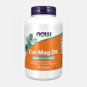 Cal-Mag DK – 180 cápsulas – Now