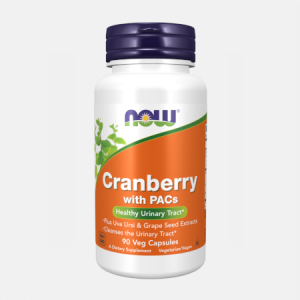 Cranberry with PACs – 90 veg cápsulas – Now