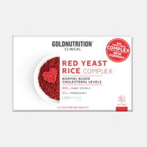 Red Yeast Rice – 60 cápsulas – Gold Nutrition