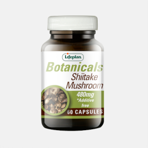 Shiitake Mushroom 480mg – 60 cápsulas – Lifeplan