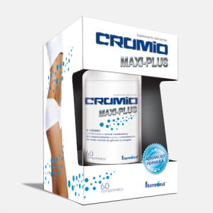 Crómio MaxiPlus – 60 comprimidos – Fharmonat