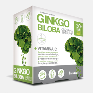 Ginkgo Biloba 1500mg – 30 ampolas – Fharmonat