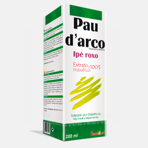 Pau D`Arco extrato 100% hidrofílico – 200 ml – Fharmonat