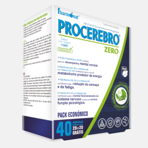 Procerebro Zero – 40 ampolas – Fharmonat