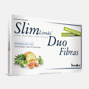 SlimLimão Duo Fibras – 30 comprimidos – Fharmonat