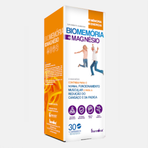 Biomemória + Magnésio – 30 comprimidos – Fharmonat