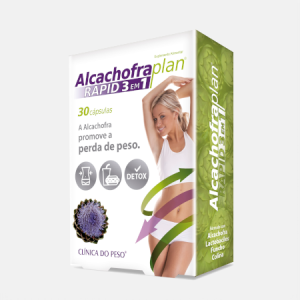 ALCACHOFRA PLAN Rapid 3 em 1 – 30 cápsulas – Fharmonat