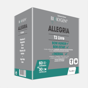 Allegria – 60 comprimidos + 30 cápsulas – Biokygen