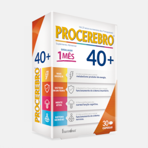 Procerebro 40+ – 30 cápsulas – Fharmonat