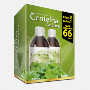 Pack Centelha Asiática leve 2 pague 1 – 2x 500ml – Fharmonat