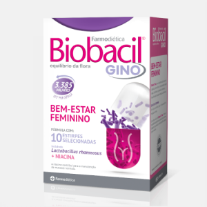 Biobacil Gino – 20 cápsulas – Farmodiética