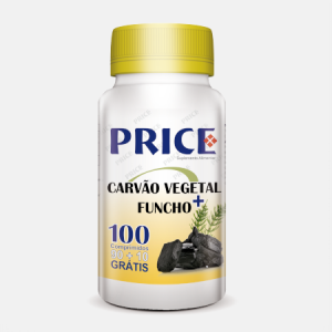 Price Carvão Vegetal + Funcho – 90+10 comprimidos – Fharmonat