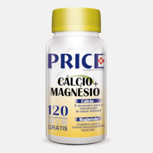 Price Cálcio + Magnésio – 120 cápsulas – Fharmonat