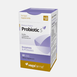 Probiotic 5 – 60 cápsulas – Vegafarma