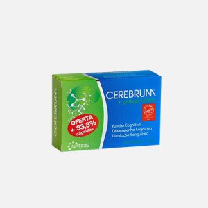 Cerebrum + Ginkgo Biloba – 30+10 cápsulas – Natiris