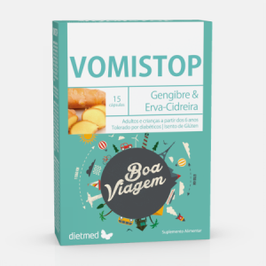 VOMISTOP – 15 cápsulas – DietMed