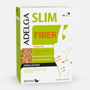 AdelgaSlim Fiber – 60 cápsulas – DietMed