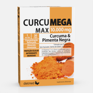 Curcumega 10.000mg – 30 cápsulas – DietMed