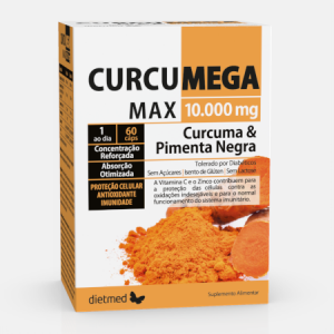 Curcumega 10.000mg – 60 cápsulas – DietMed