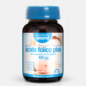 Ácido Fólico Plus – 90 comprimidos – Naturmil