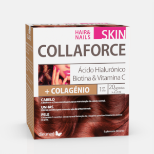 Collaforce Skin Hair Nails – 20 ampolas – Dietmed