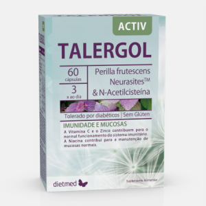 Talergol – 60 cápsulas – DietMed