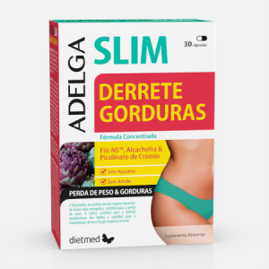 AdelgaSlim Derrete Gorduras – 30 cápsulas – DietMed